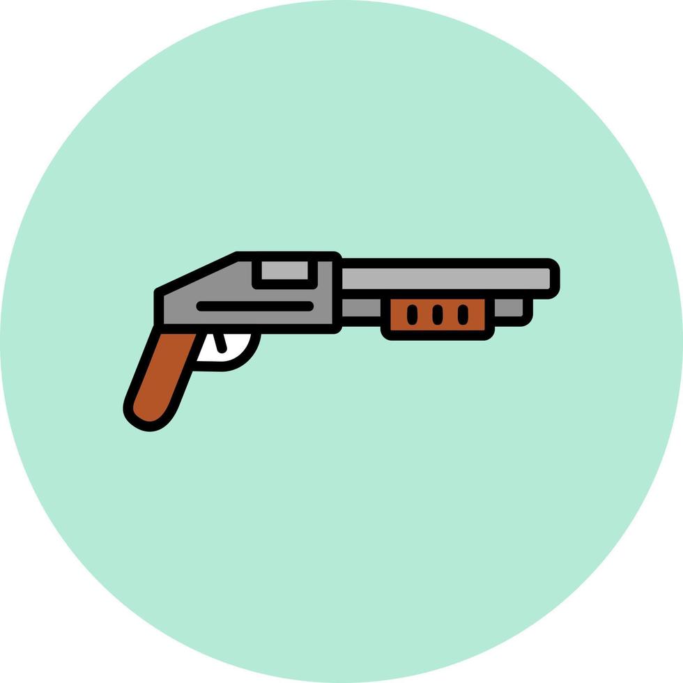 ShotGun Vector Icon