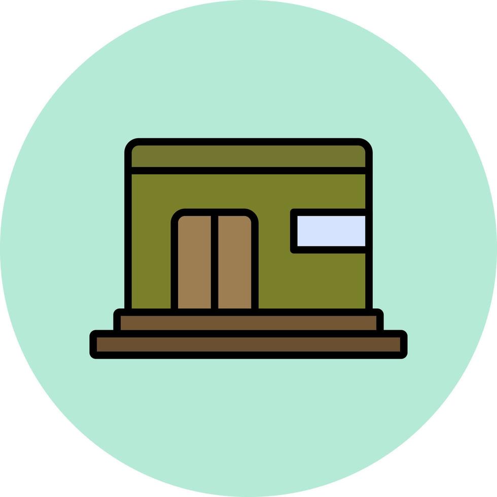 Bunker Vector Icon