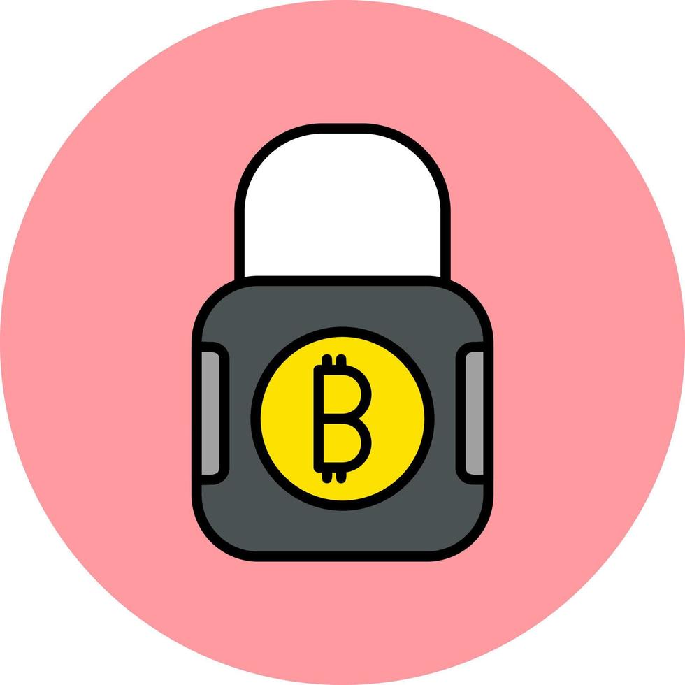 Paid Lock Vector Icon