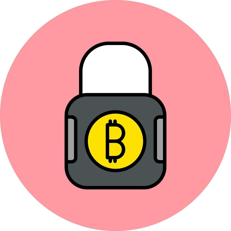 Paid Lock Vector Icon