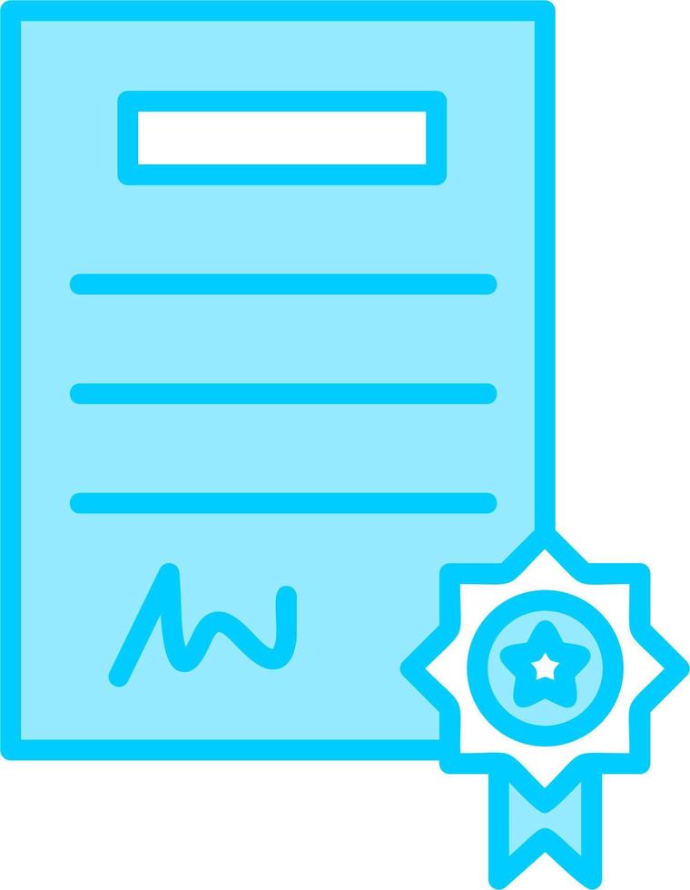 Certificate Vector Icon