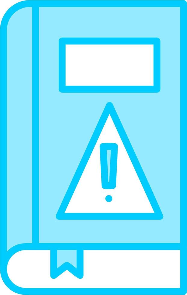 Book Alert Vector Icon