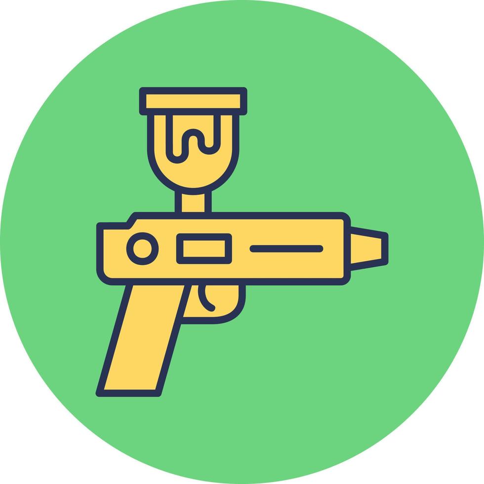 Spray Gun Vector Icon