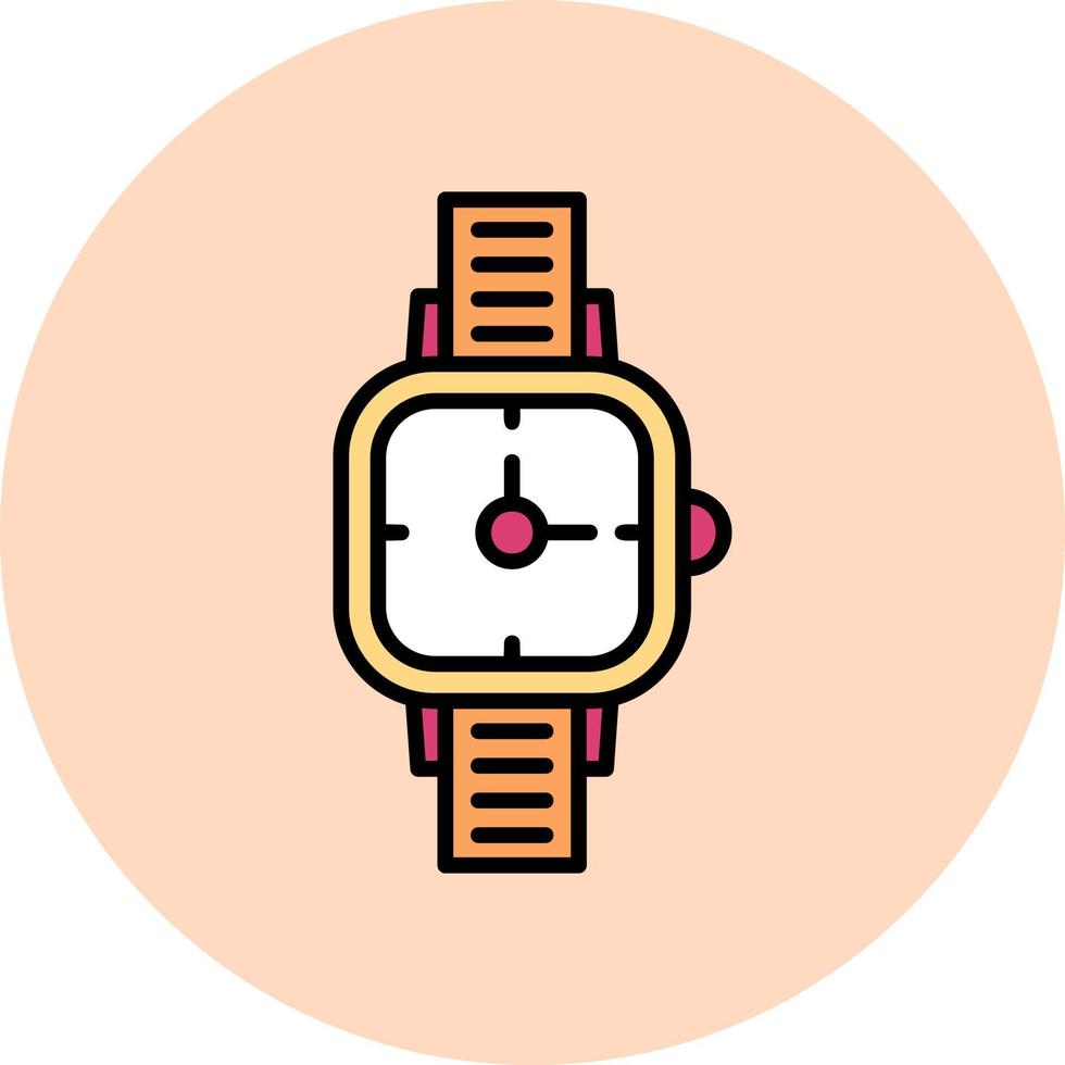 reloj, vector, icono vector