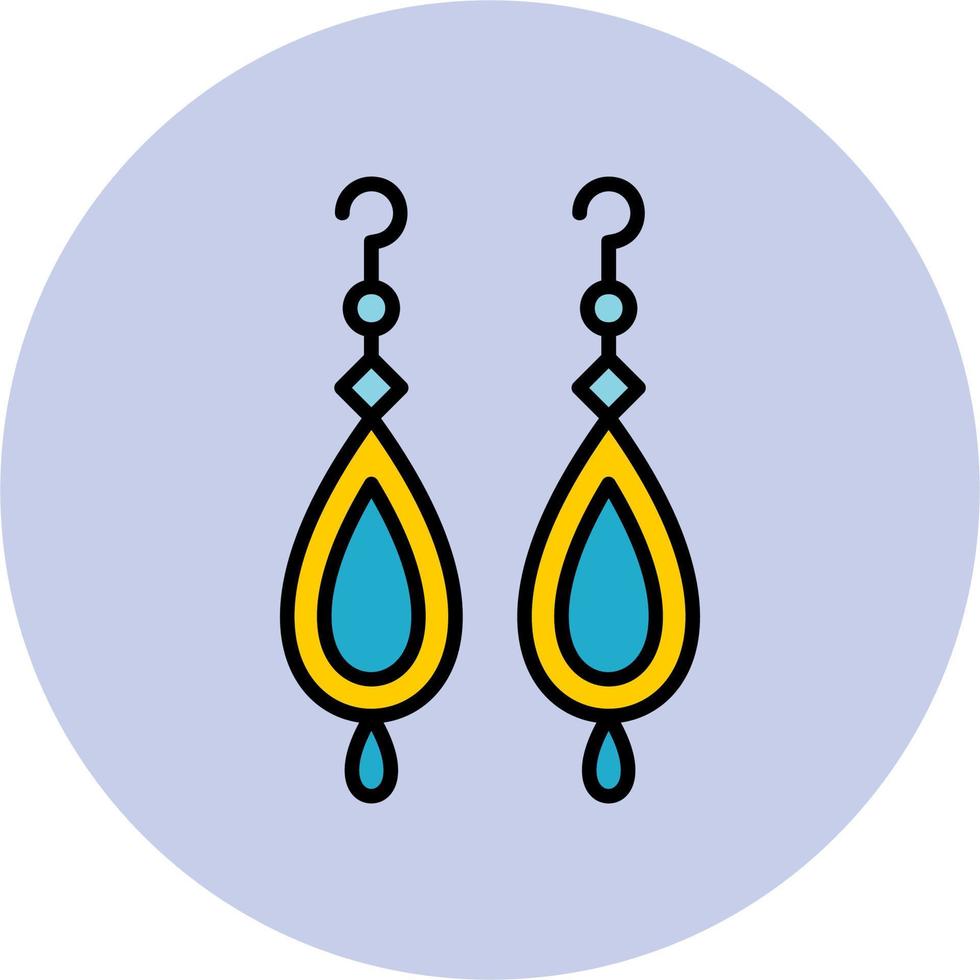 Earrings Vector Icon