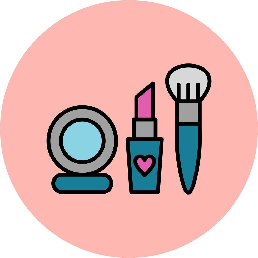 icono de vector de maquillaje