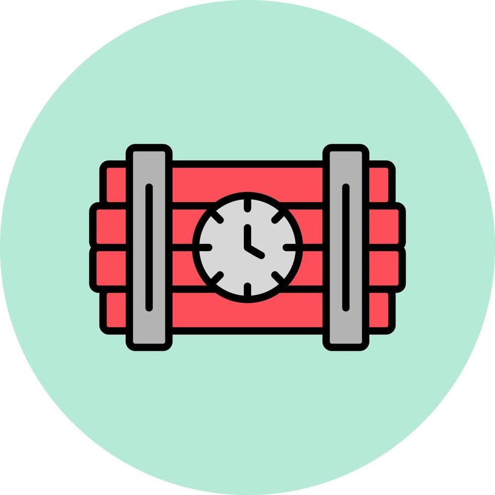 Time Bomb Vector Icon