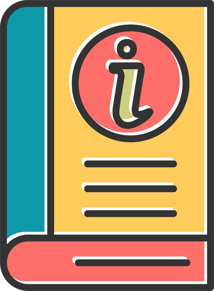 Information Book Vector Icon