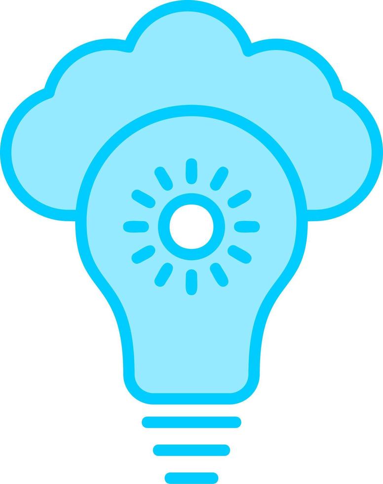 Cloud Idea Vector Icon