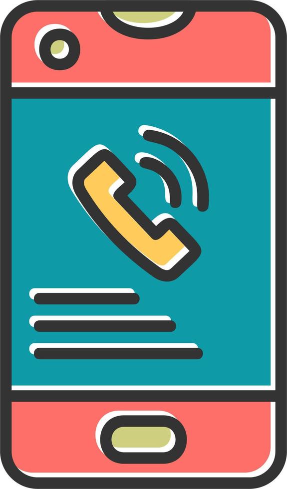 Phone Call Vector Icon