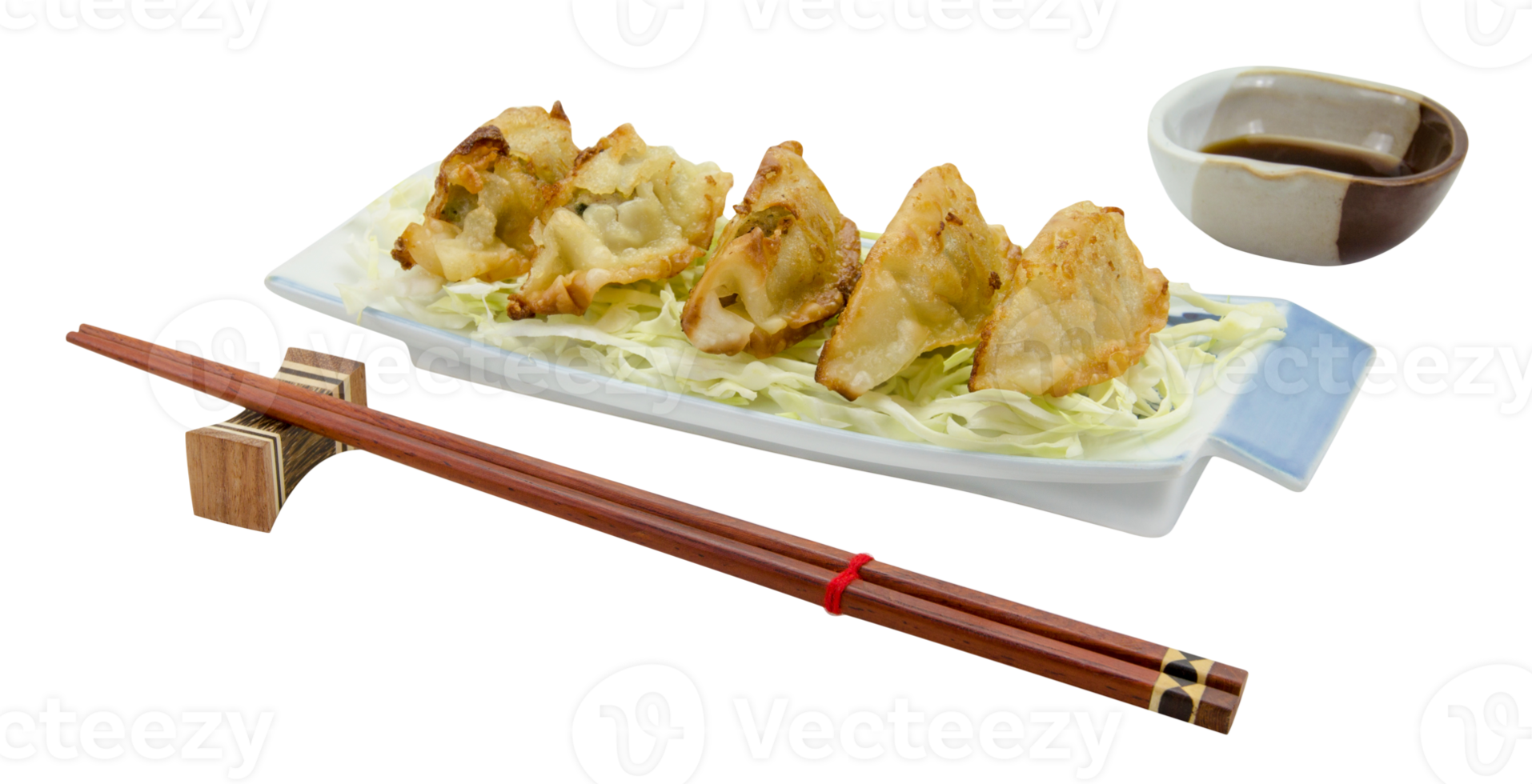 fried dumplings or gyoza isolated png