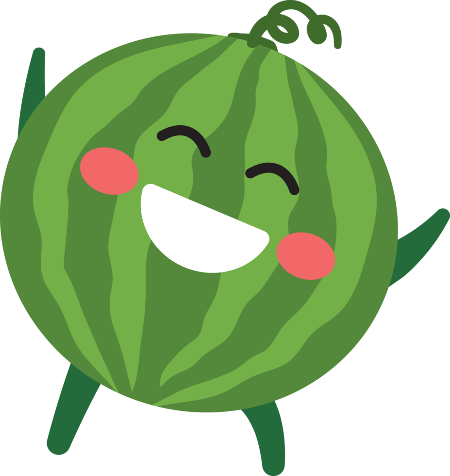 Free Watermelon Cartoon Character 20522293 PNG with Transparent Background