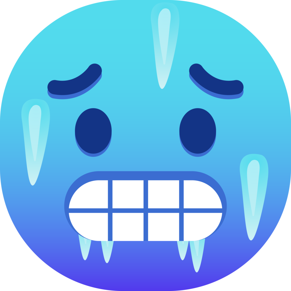 frio face emoji png