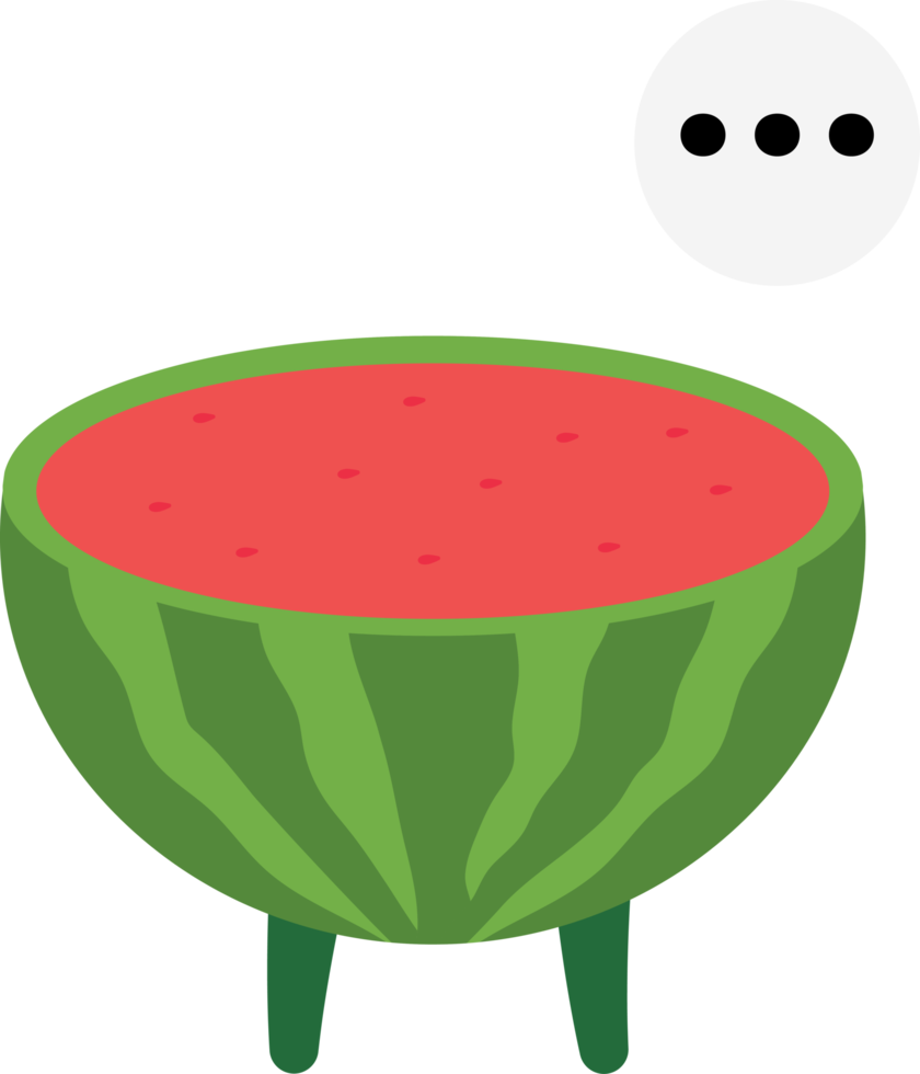 Watermelon Cartoon Character png