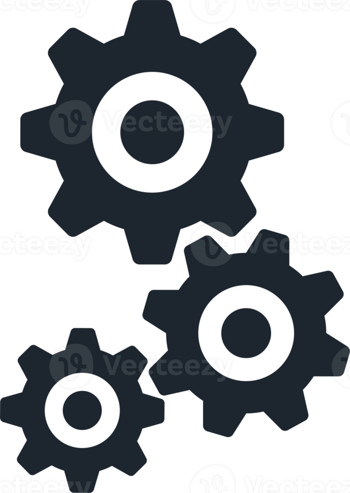 ícone industrial de engrenagem de engrenagem, ícone de configurações. png