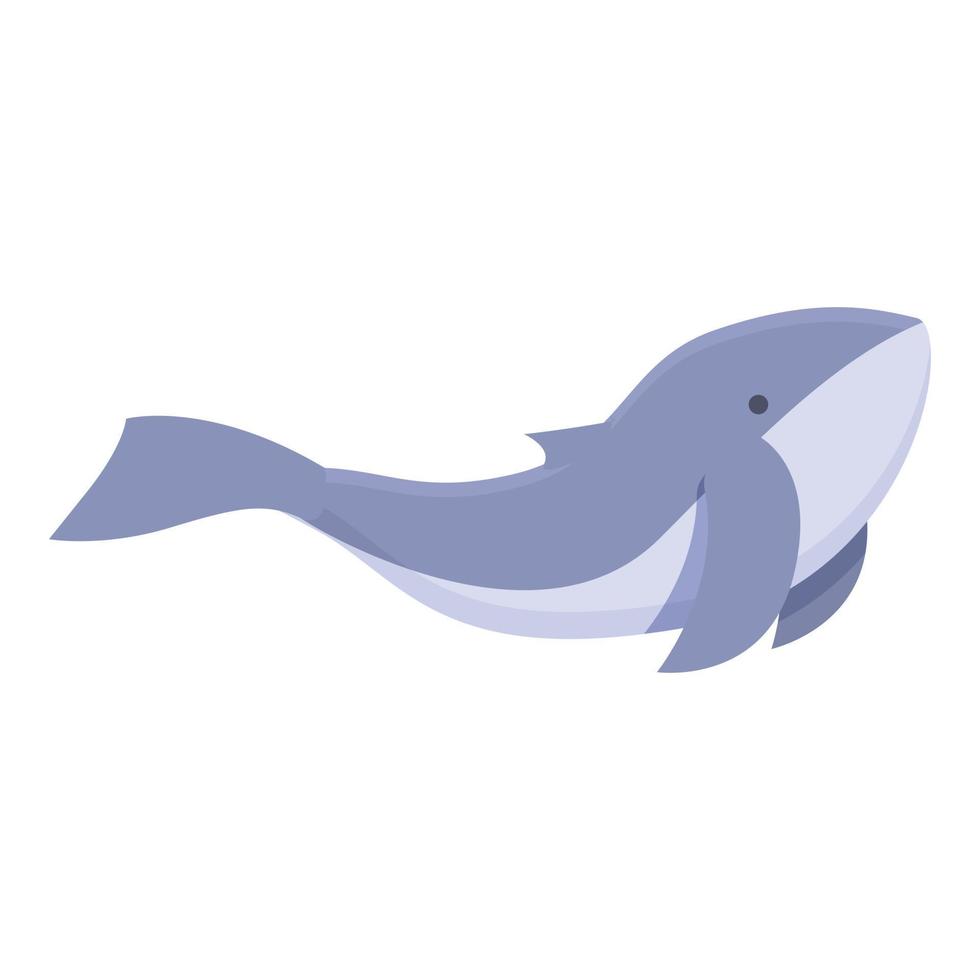 Sea whale icon cartoon vector. Chile travel vector