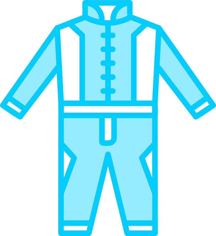 Race Suit Vector Icon