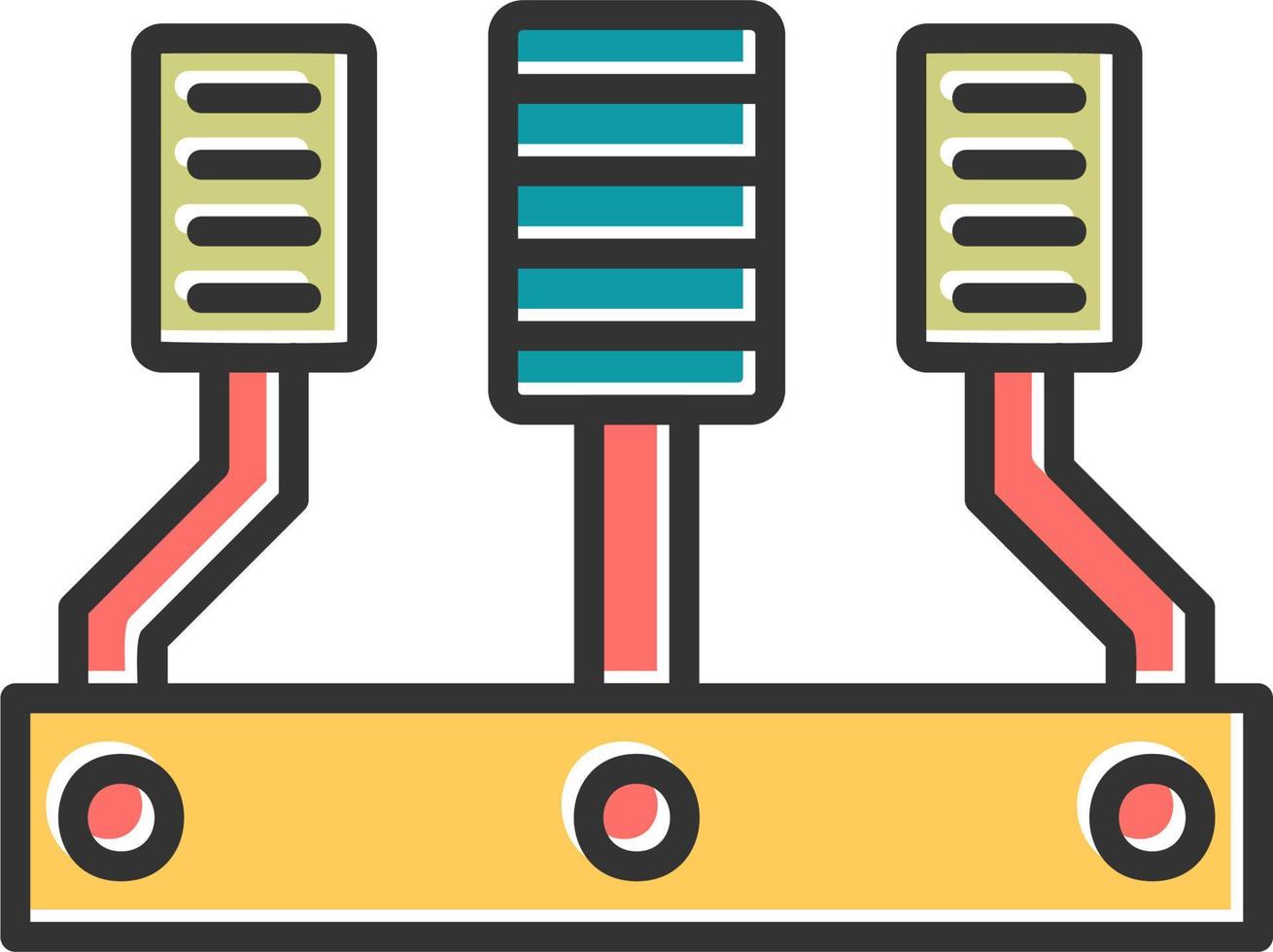 Car Accelerator Vector Icon