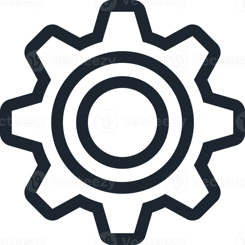 ícone industrial de engrenagem de engrenagem, ícone de configurações. png