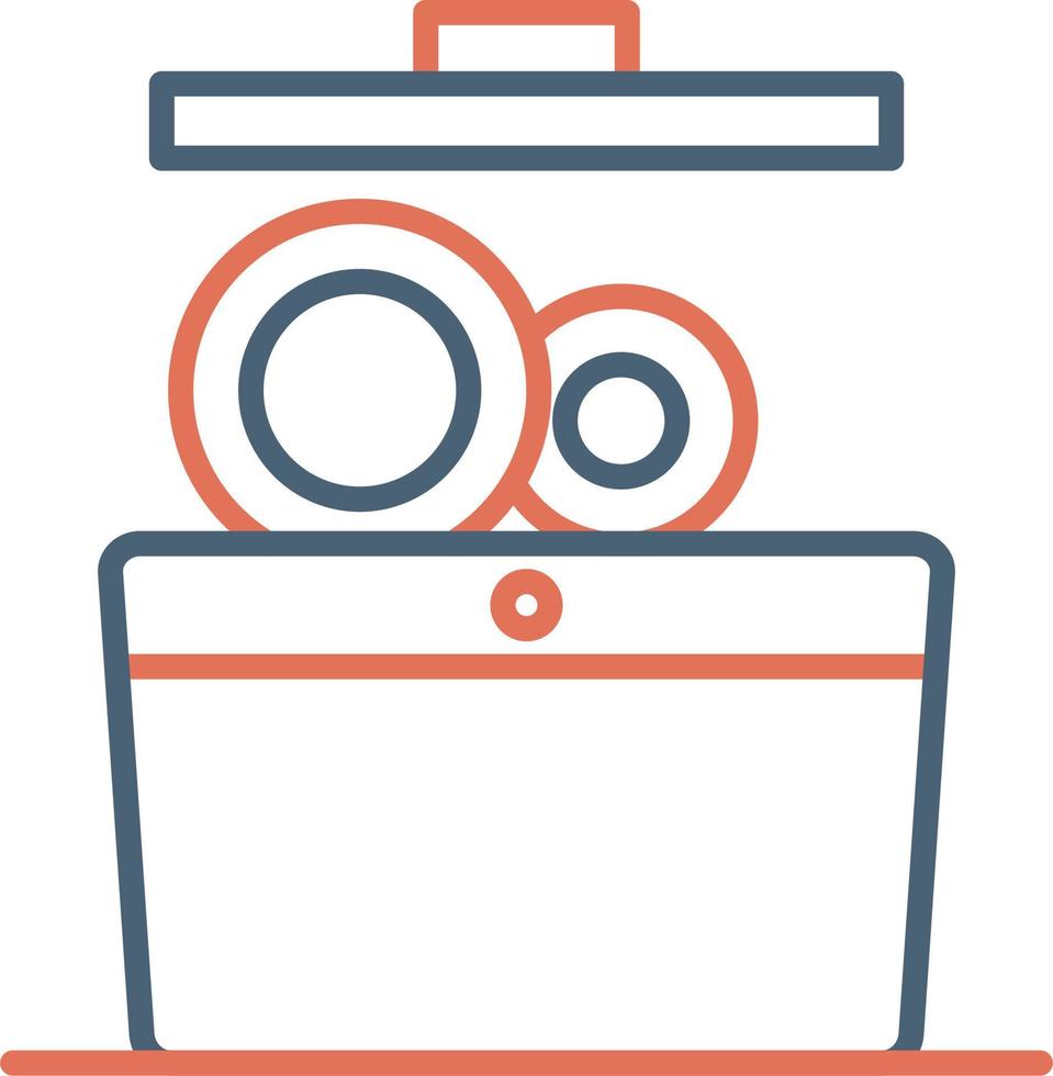 Dish Washer Vector Icon
