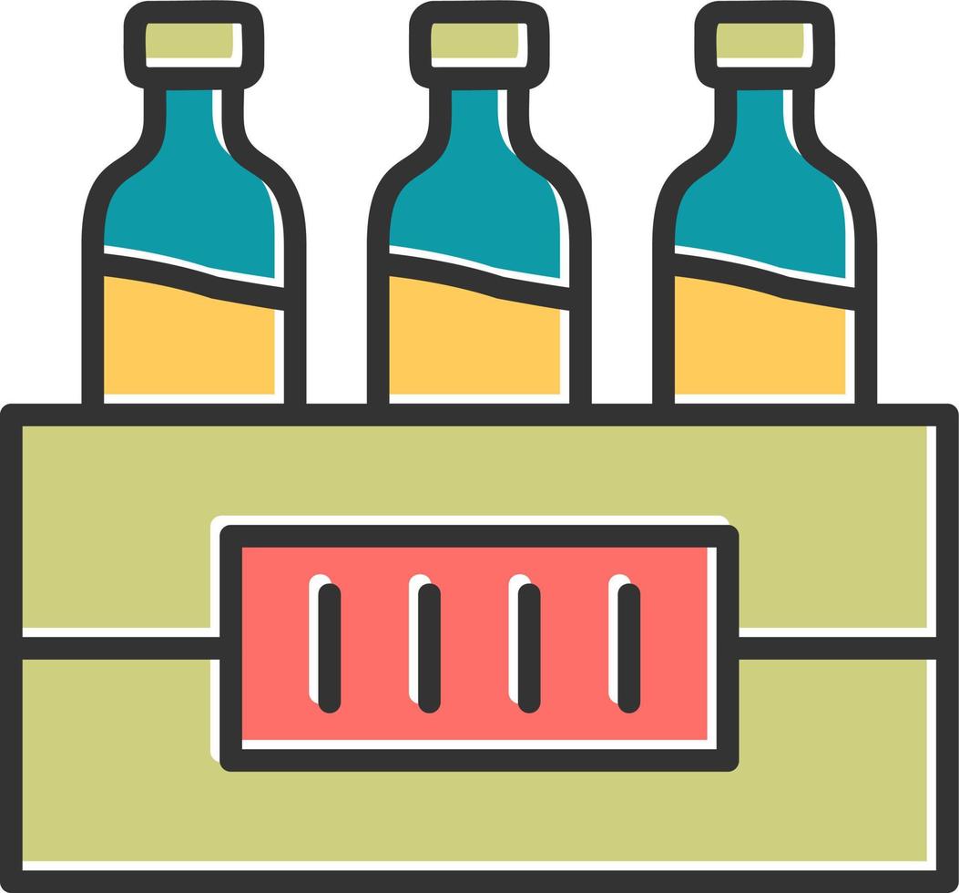 Water Bottles Vector Icon