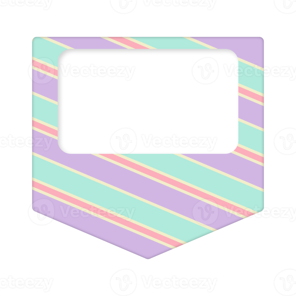 Pastel Ribbon Tag png