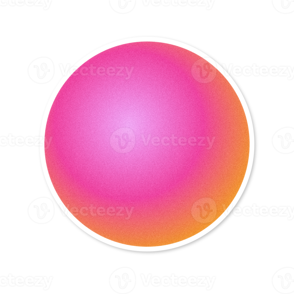 Glitter Gradient Ball Decoration png