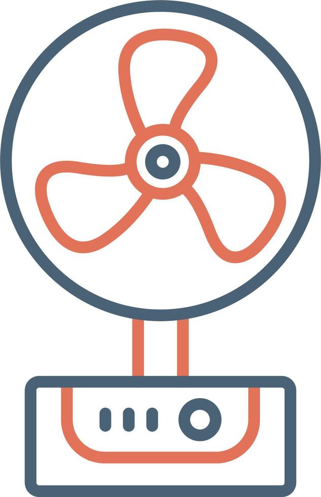 icono de vector de ventilador