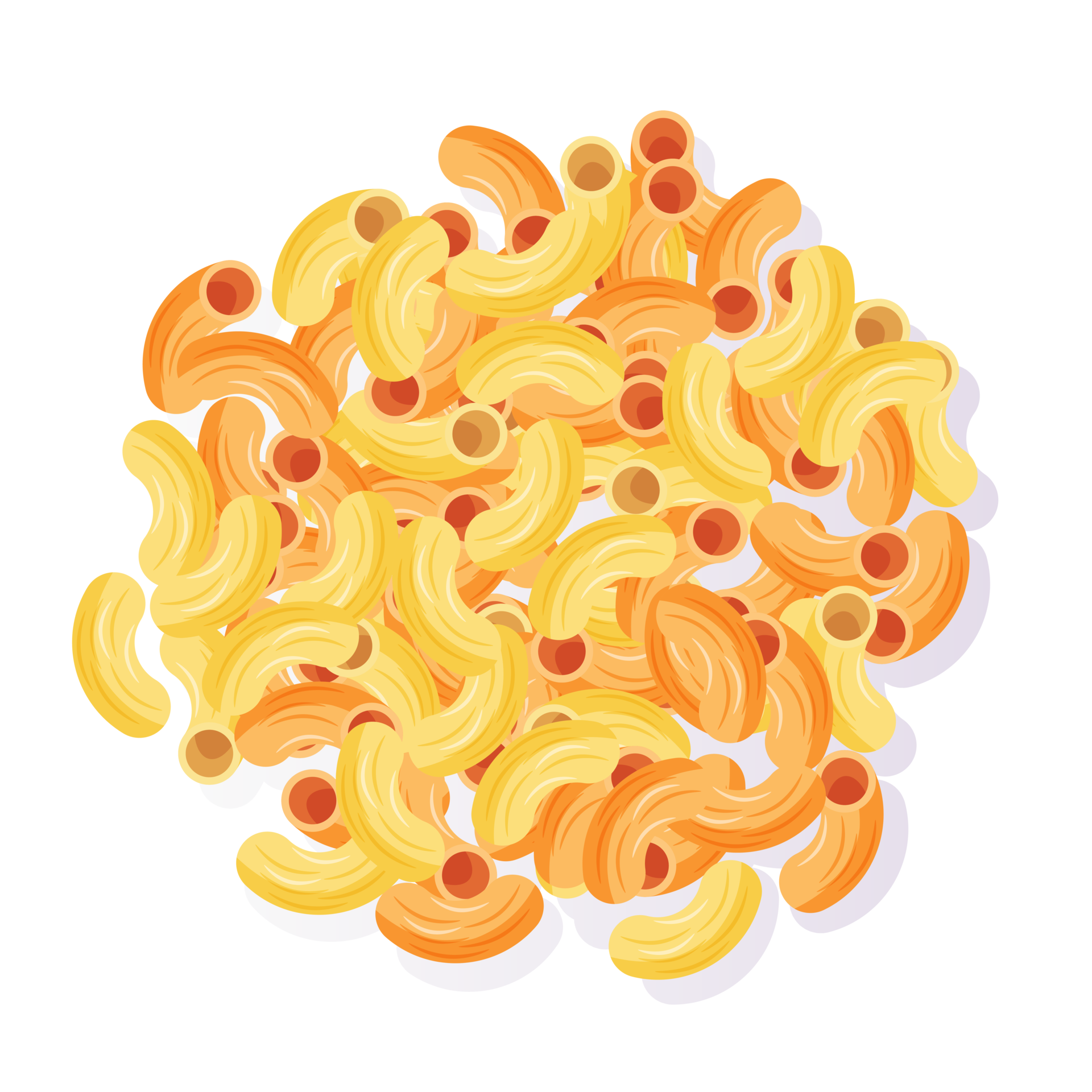 macaroni noodle isolated illustration 20523106 PNG