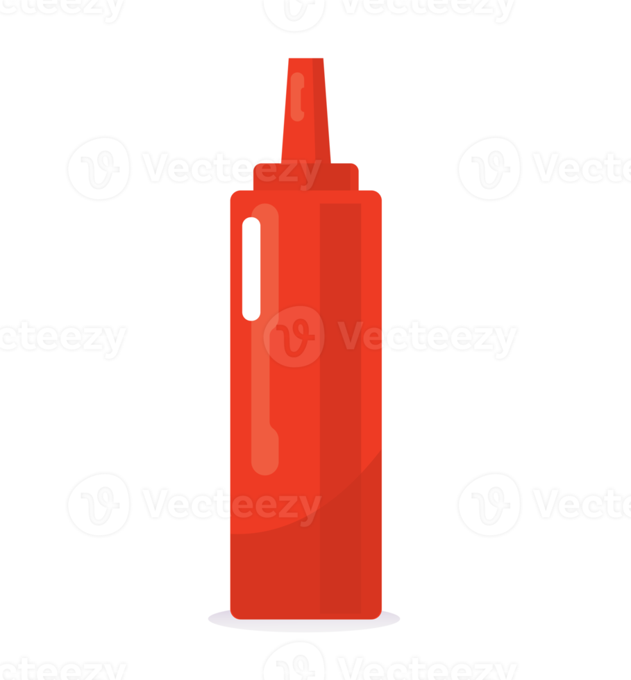 exprimir salsa de tomate botella aislado png