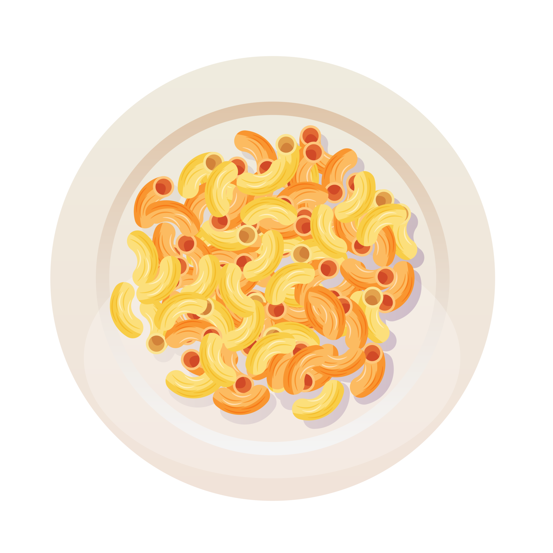 macaroni noodle isolated illustration 20523207 PNG