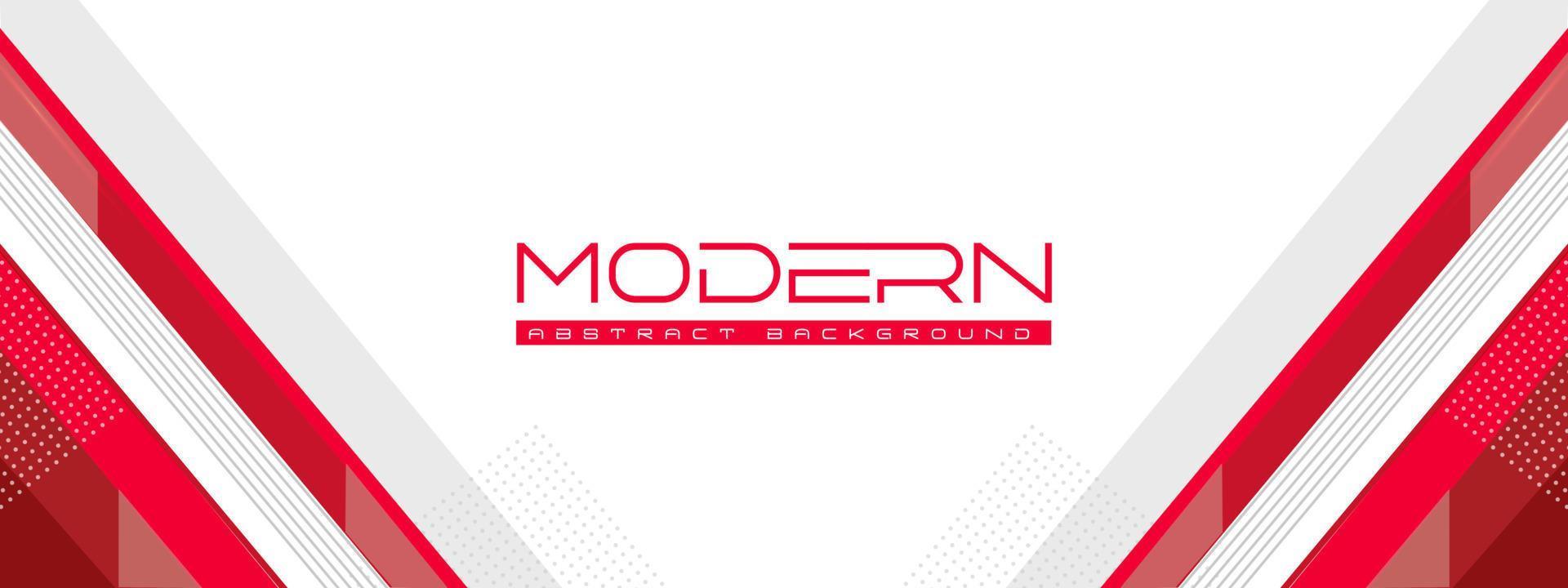 White Red Modern Abstract Template Design. Luxury Background. Abstract Background. Award Background. Website Banner Digital Trend Design Pattern. vector