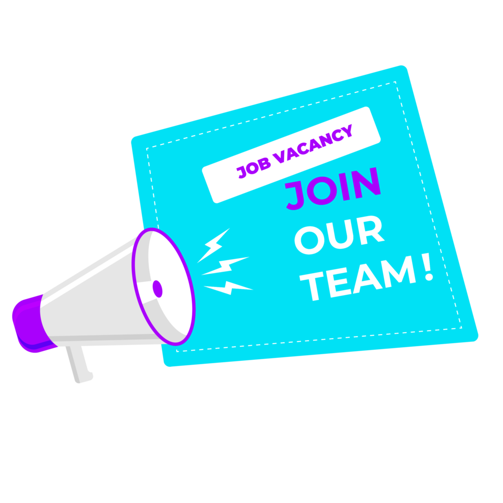 we are hiring join our team announcement png