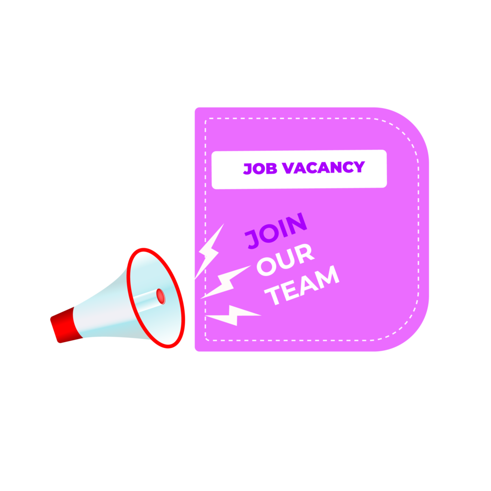 we are hiring join our team announcement png
