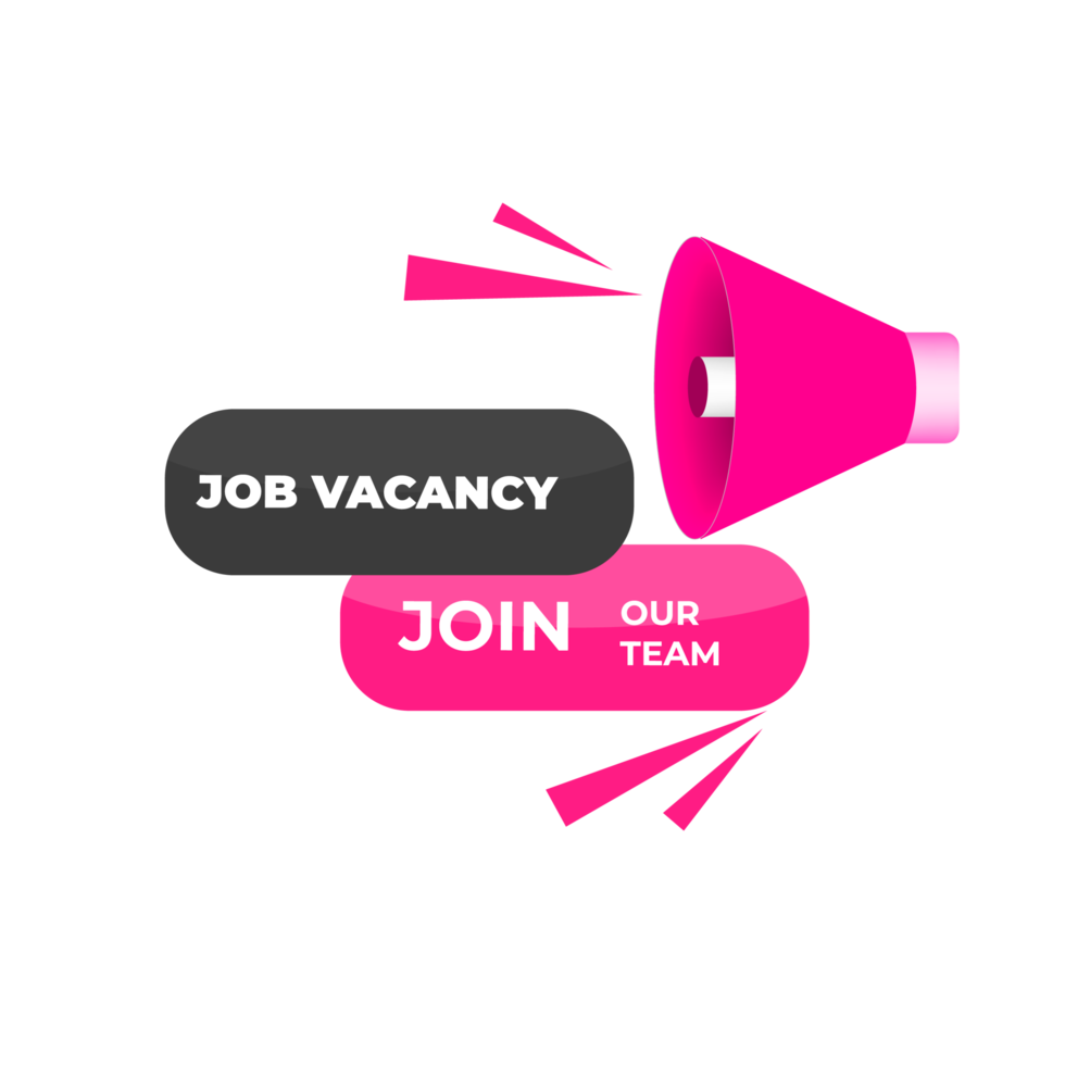 we are hiring join our team announcement png