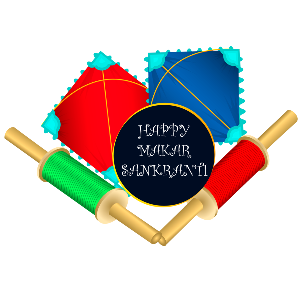 Lycklig makar sankranti festival firande design png