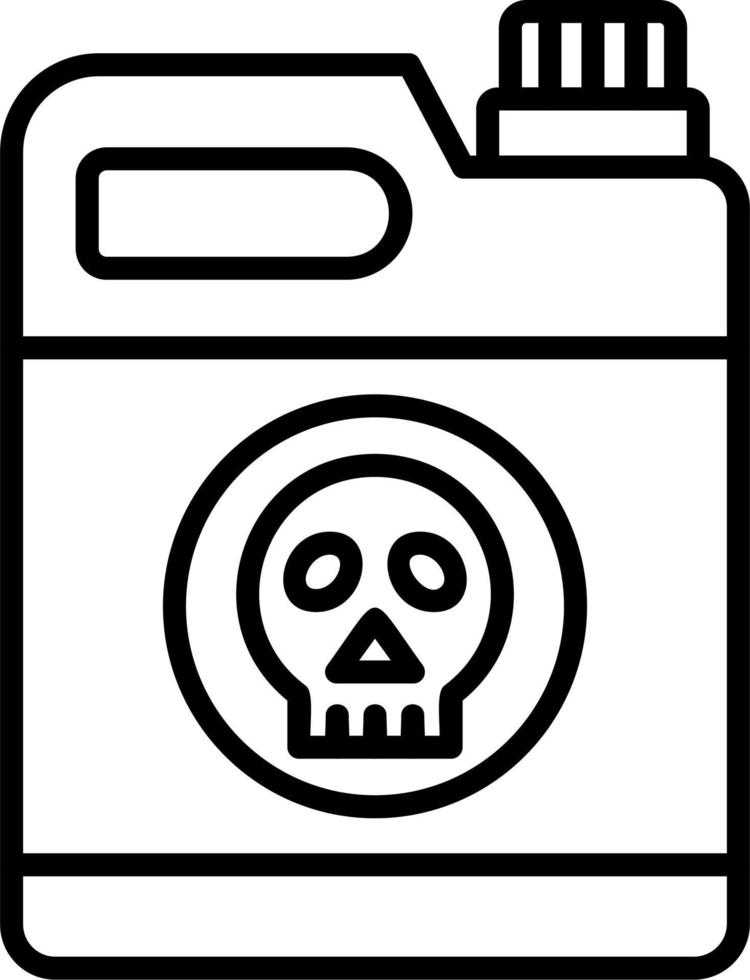 Toxic Vector Icon