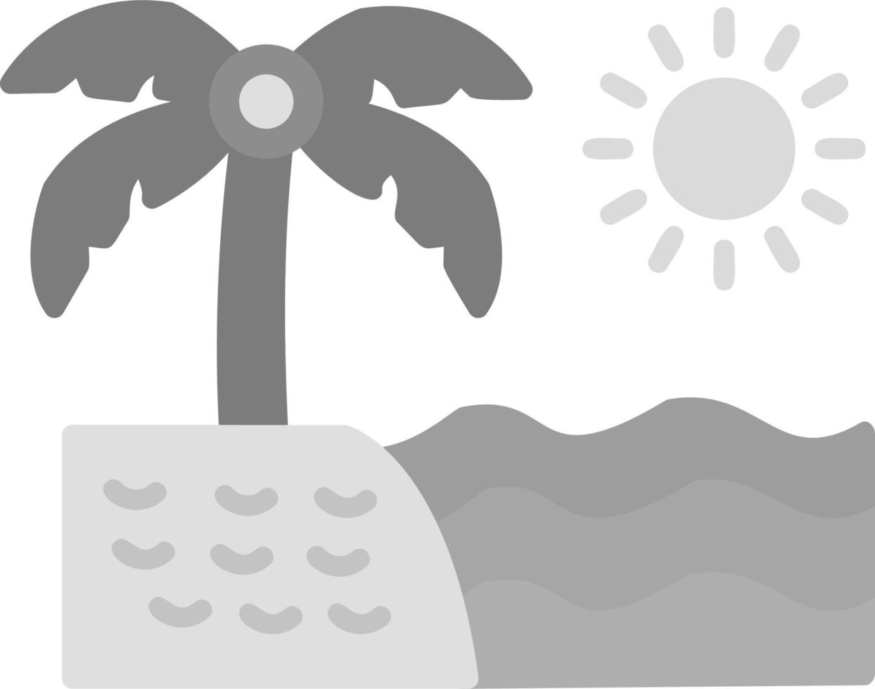 Beach Vector Icon