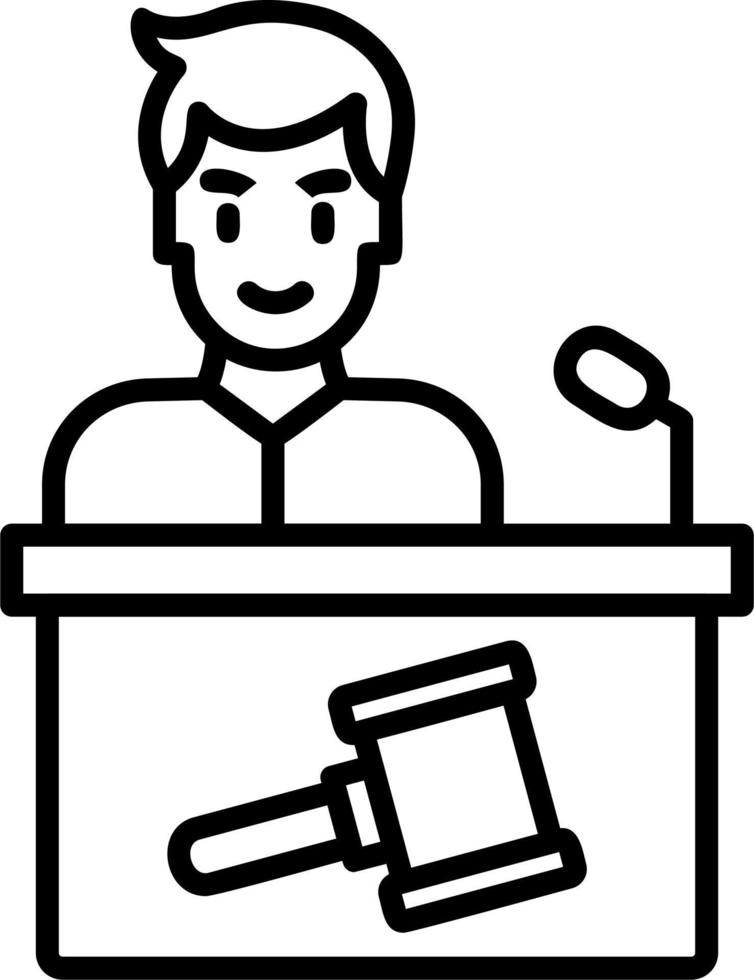 Auction Vector Icon