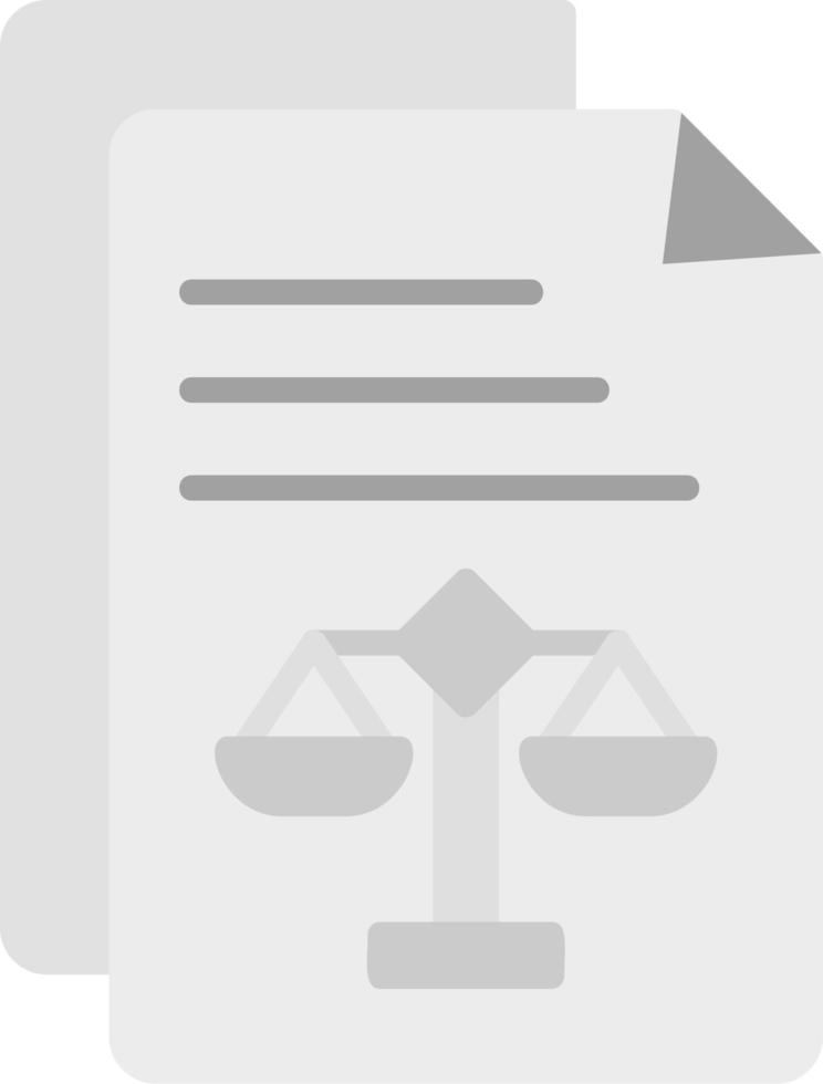 Legal Document Vector Icon