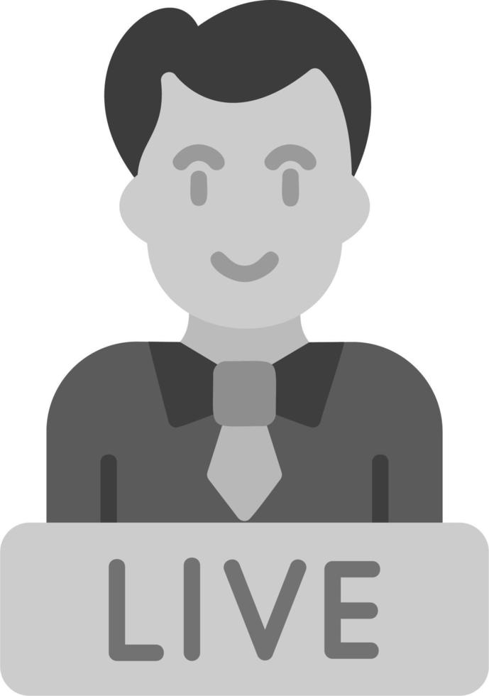 Live News Vector Icon