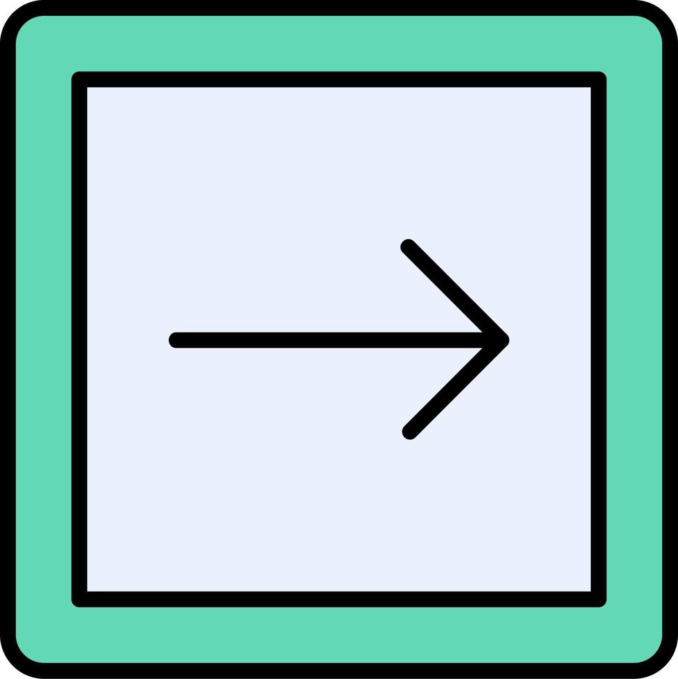 Right Arrow Vector Icon