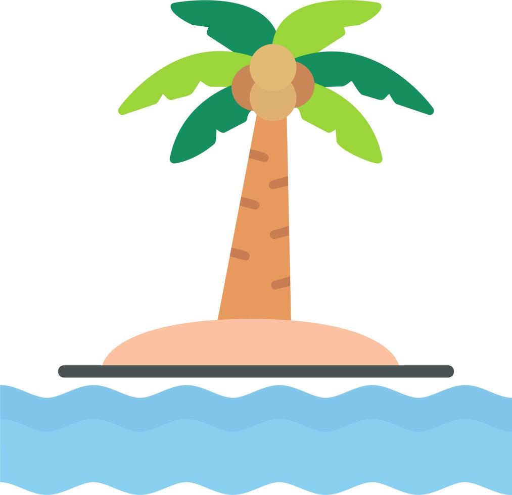 Island Vector Icon