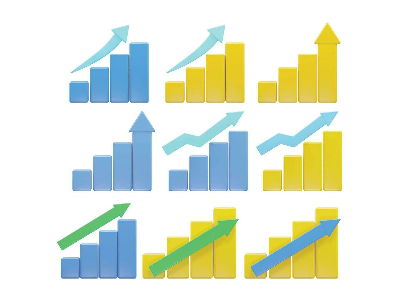 3d rendering icon text effect vector illustration transparent vector element