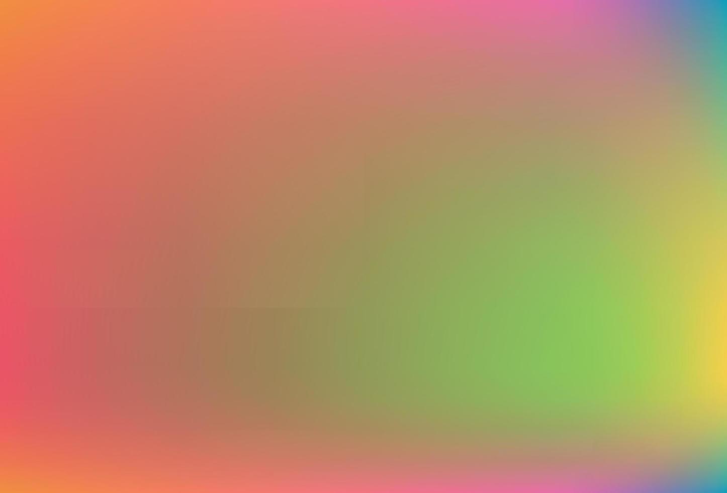 Smooth and blurry colorful gradient mesh background. Modern bright rainbow colors. Easy editable soft colored vector banner template