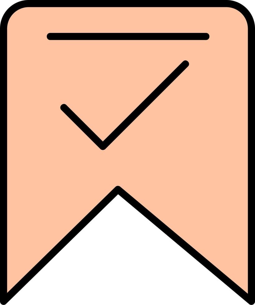 Mark Vector Icon