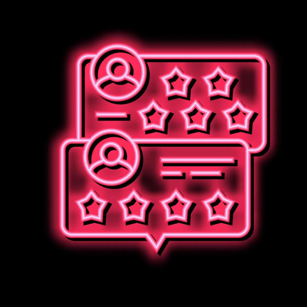customer review color icon vector illustration sign