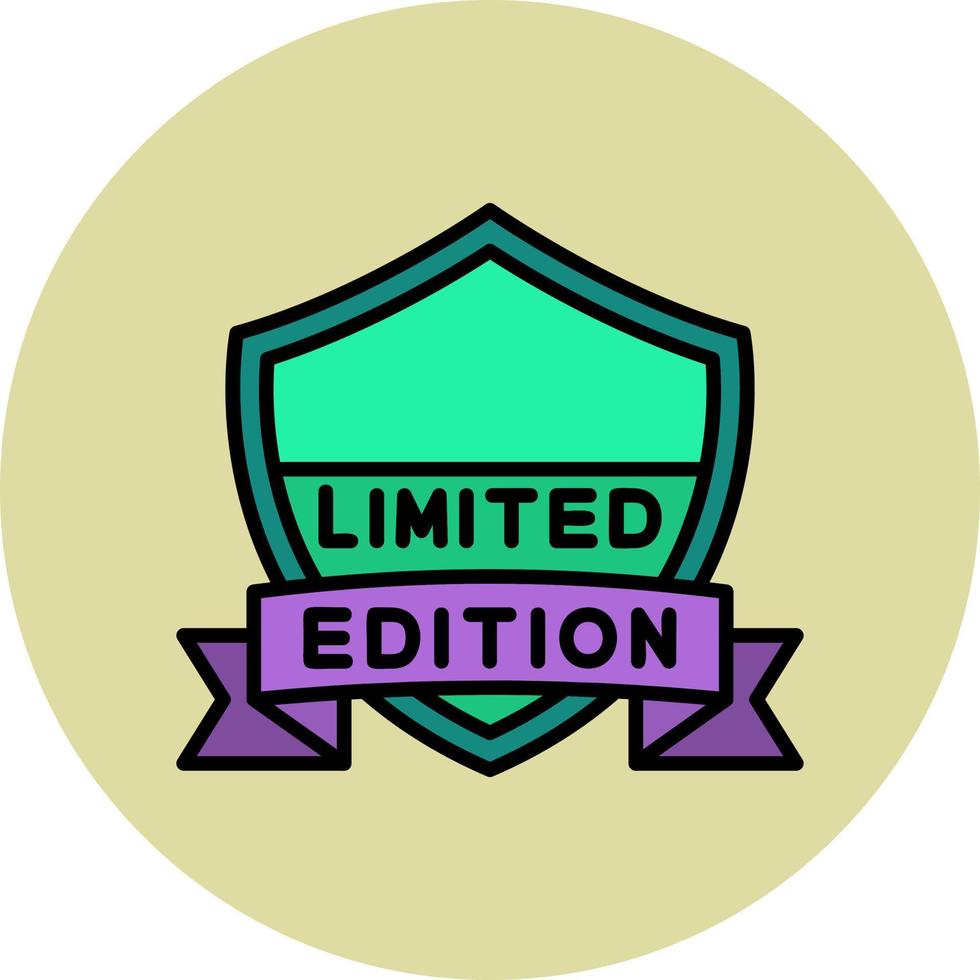 Limited Edition Vector Icon