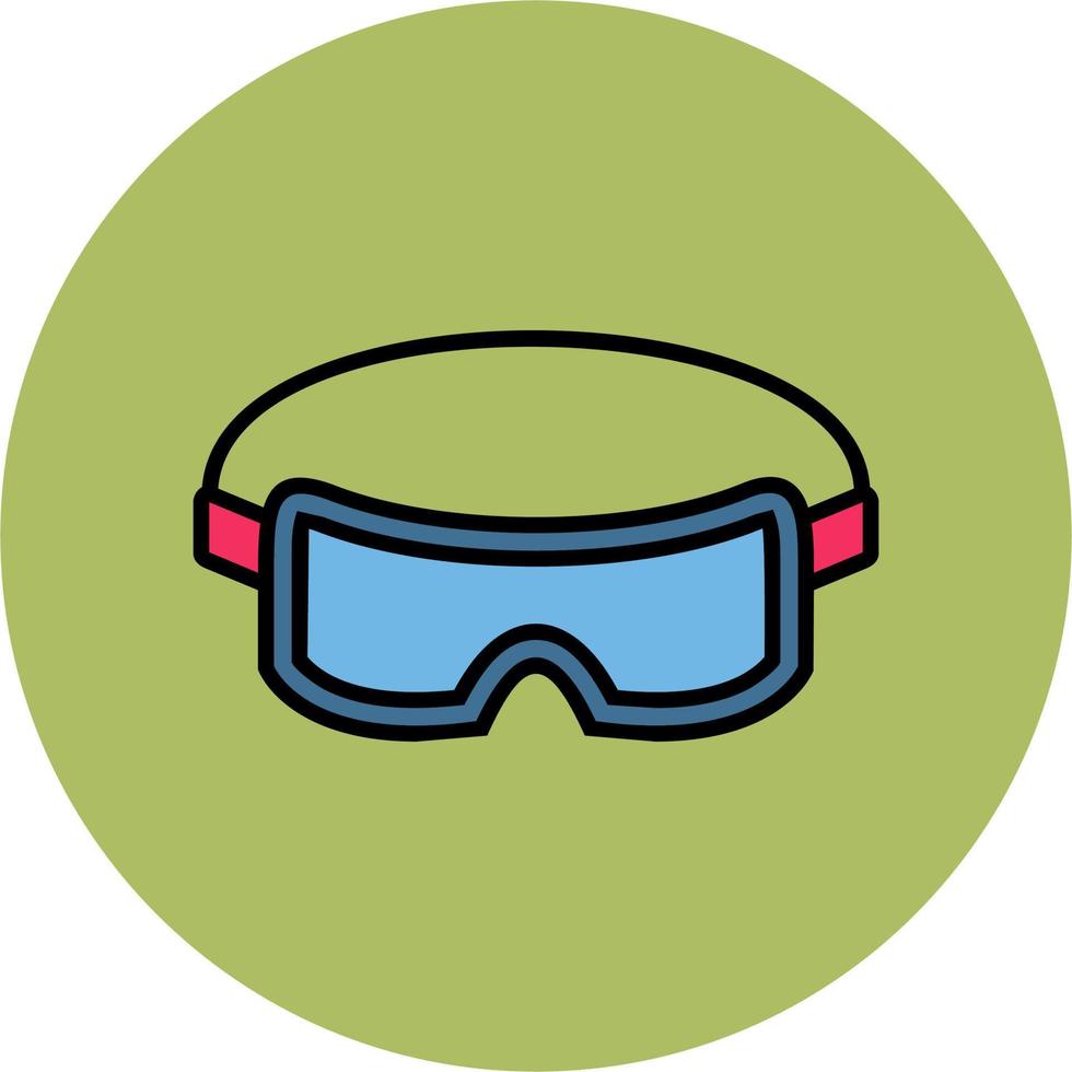 icono de vector de gafas