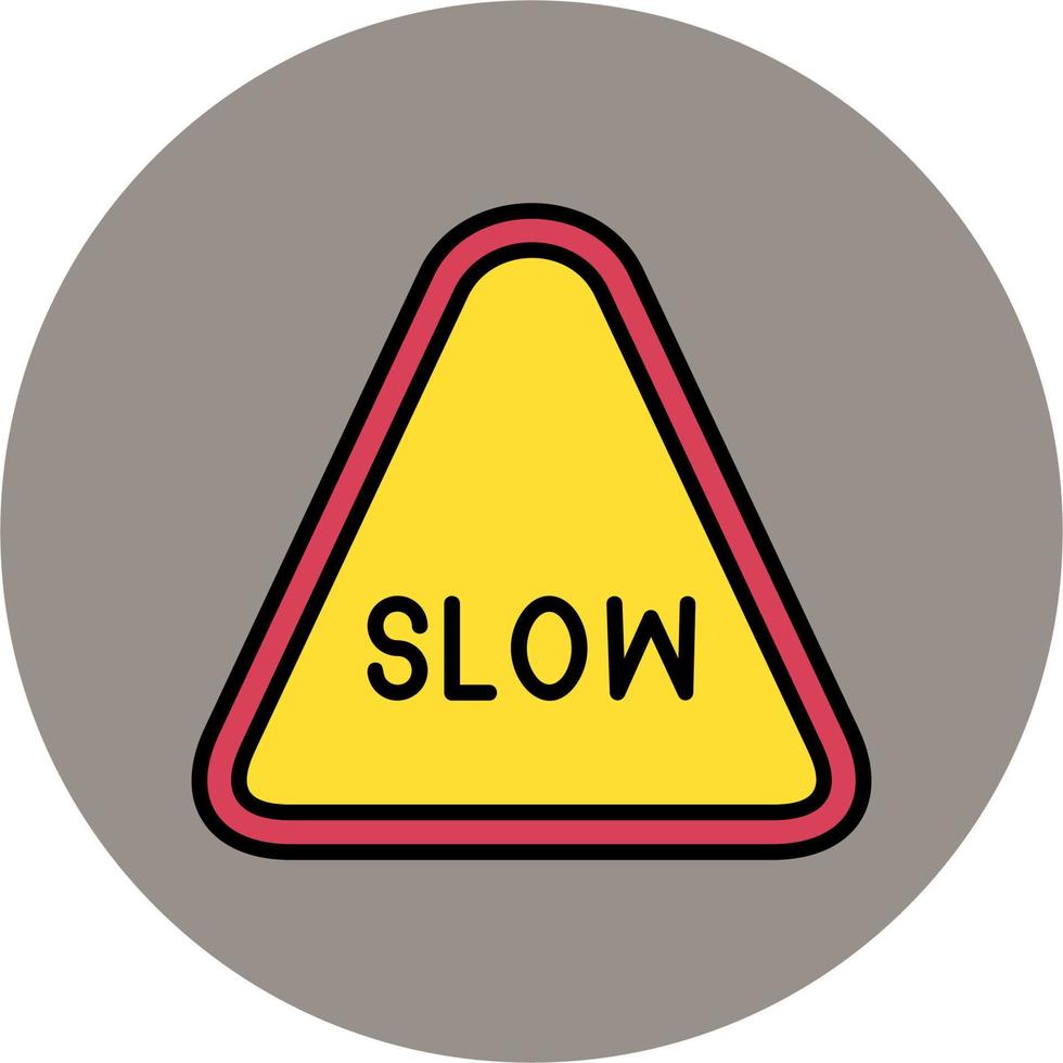 Slow Vector Icon